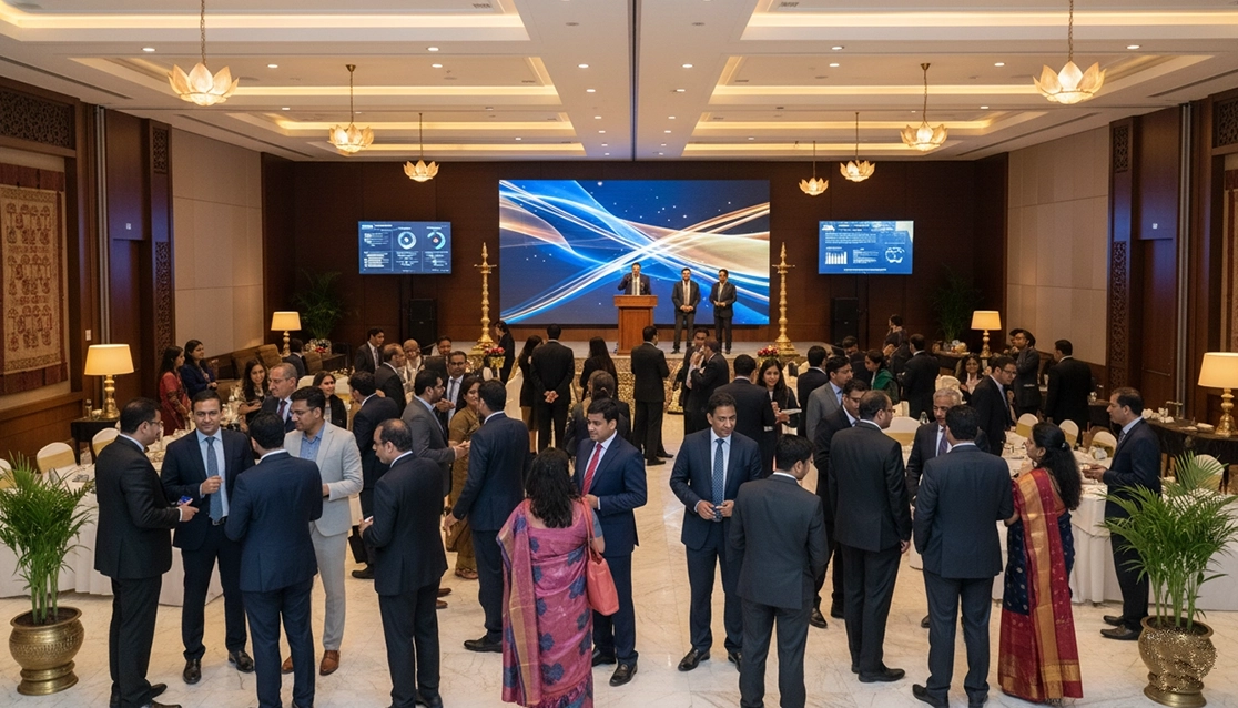 Channel partner meeting event planning in Trichy with corporate networking & branding setup