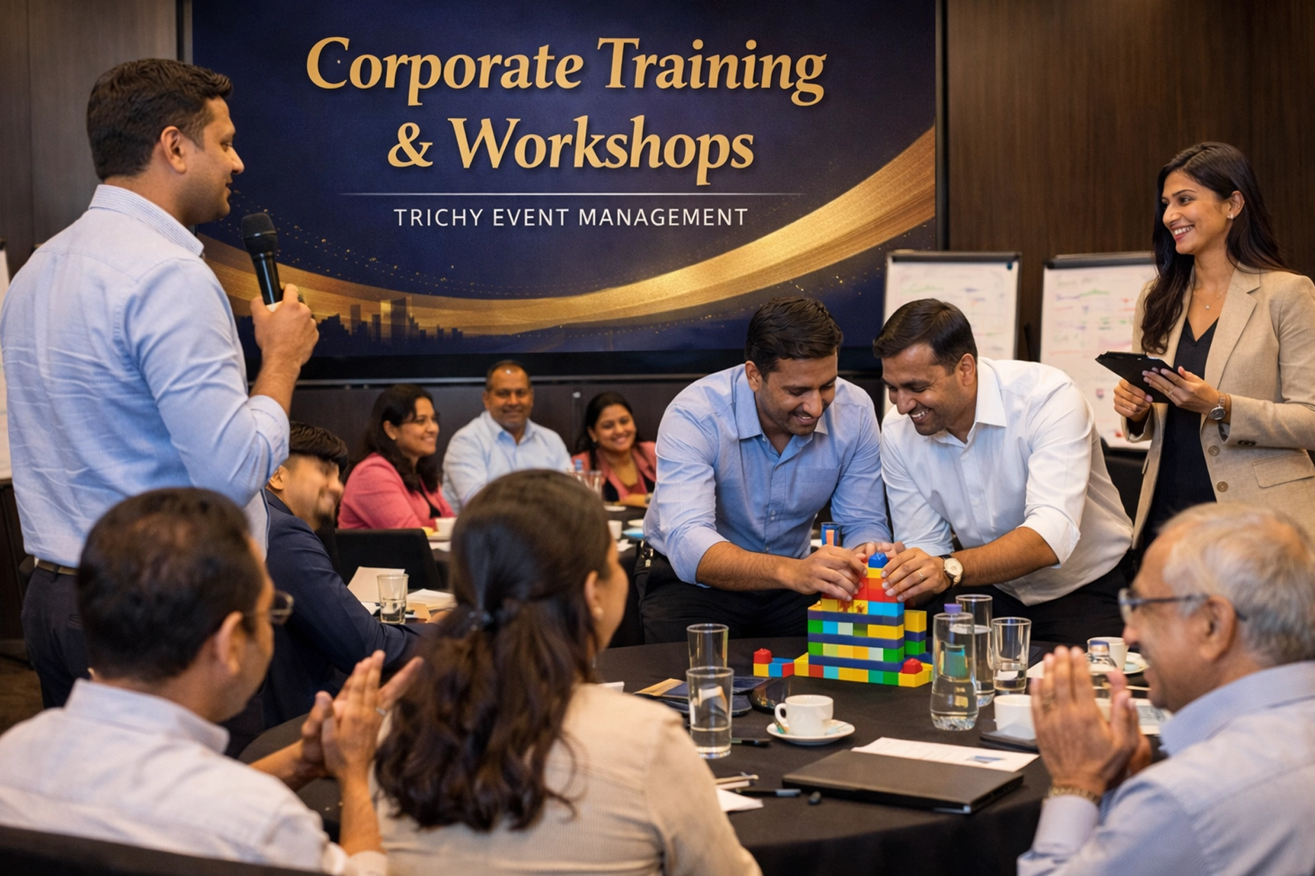 Corporate Workshops And Training Event Setup